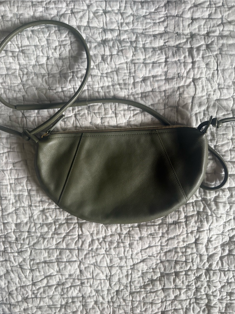 MANSUR GAVRIEL Mini Fortuna Crossbody Bag - Olive - NWOT - Picture 6 of 7